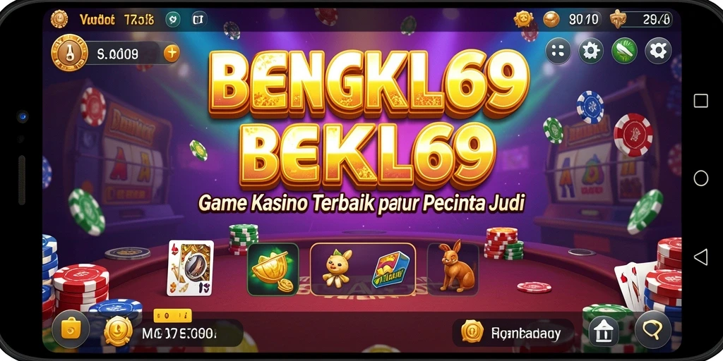 Gameplay seru dan interaktif BENGKEL69 di aplikasi kasino.
