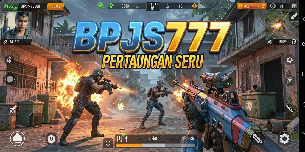 Screenshot gameplay BPJS777 menampilkan aksi tembak-menembak yang mendebarkan.
