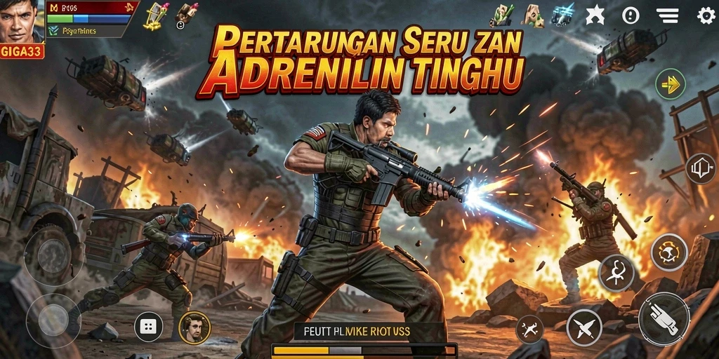 Tampilan menakjubkan dari pertarungan di GIGA33