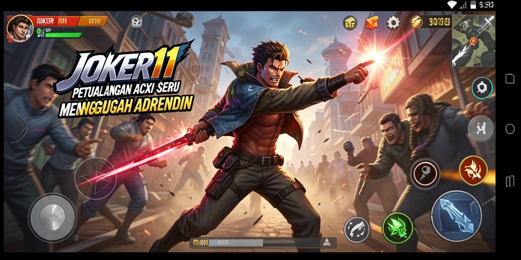 Tampilan menarik dari gameplay seru JOKER11 yang penuh aksi.