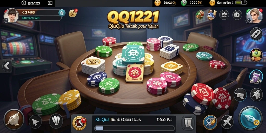 Screenshot gameplay QiuQiu yang seru dan menarik.