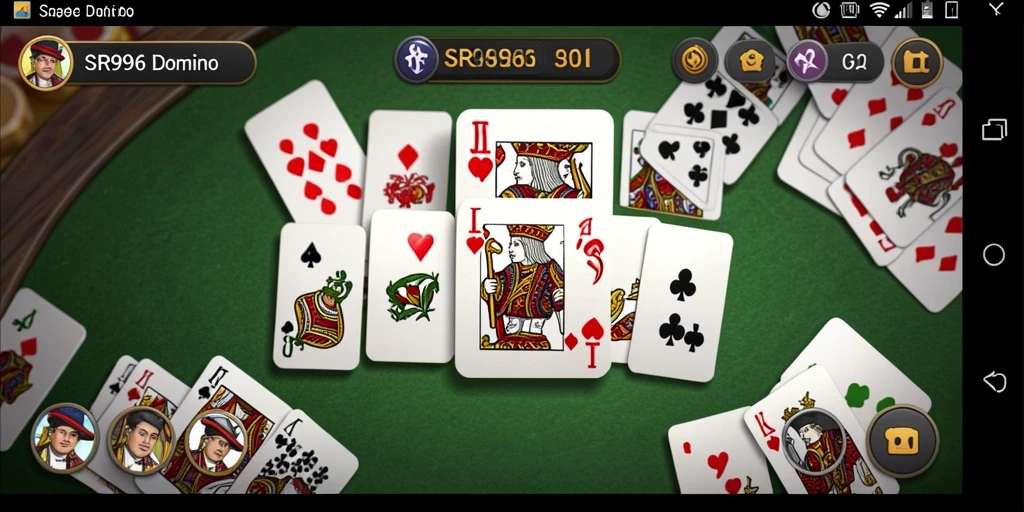 Gameplay seru Domino di SR996 dengan antarmuka yang menarik.